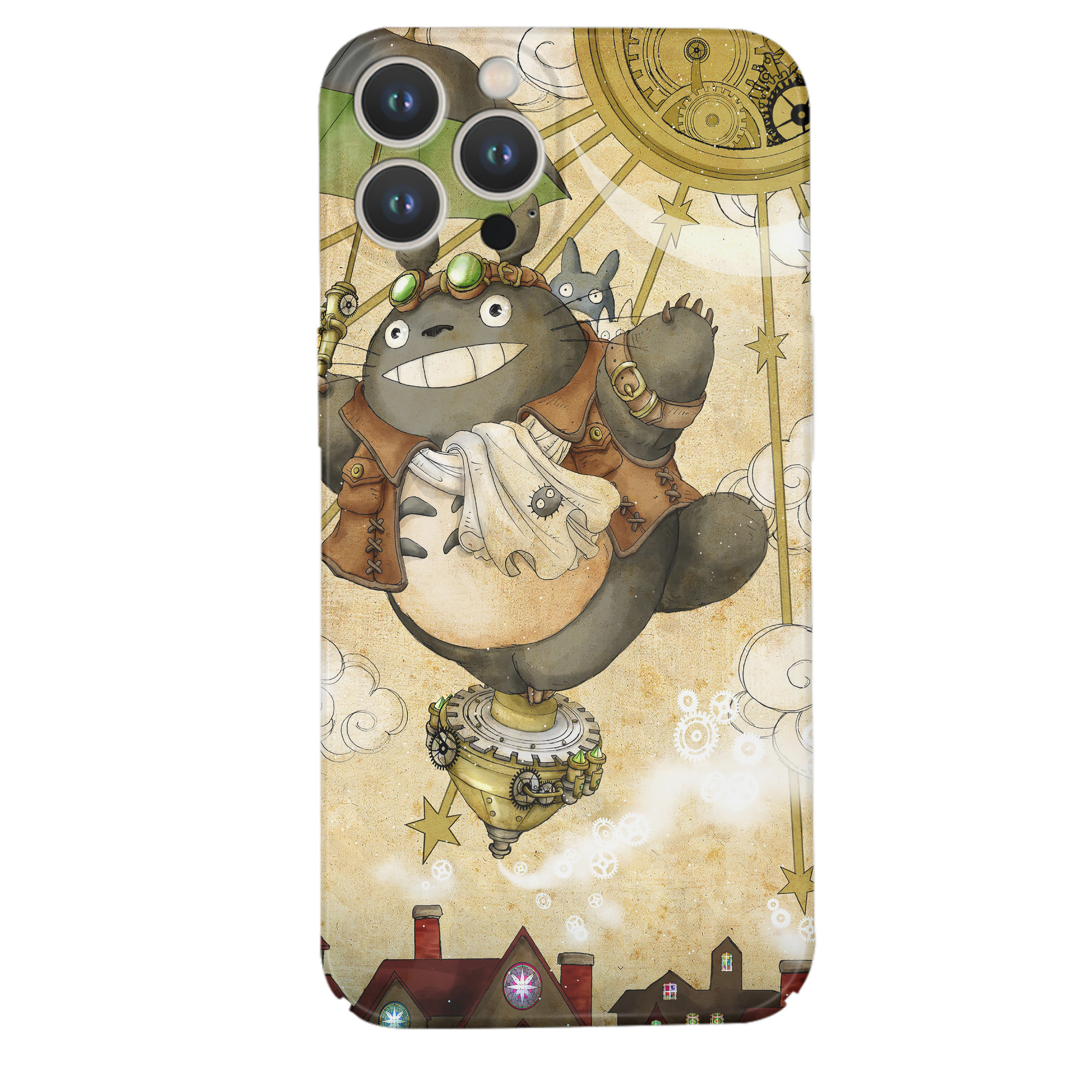 （画像用） となりのトトロ 草壁メイ 草壁サツキ My Neighbor Totoro Satsuki Kusakabe Mei Kusakabe 【iPhone 14シリーズ対応】ハードケース